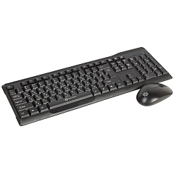 Клавиатура+мышь БП OKLICK 230M черный, USB