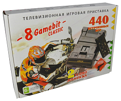 Приставка 8-bit (440 встр. игр)