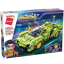 Конструктор QMAN 14021 Гоночная машина 292 дет в кор.