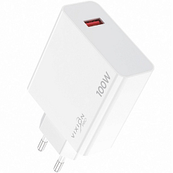 Сетевое ЗУ 1USB 5A VIXION Pro SE VH-08, белое, 100W