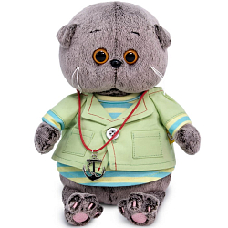 Мягкая игрушка Басик BABY в морском костюме , 20см (BB-105 )