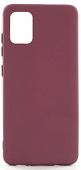 Задняя накладка XIVI для SAMSUNG Galaxy A71 5G, SC, матовая, №73, винный