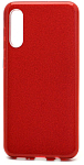 Задняя накладка FASHION для Samsung Galaxy A50 красный, блестки
