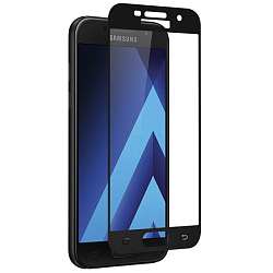Противоударное стекло 3D NONAME для SAMSUNG Galaxy J5 (2017) чёрное, в упаковке