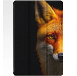 Чехол футляр-книга ZIBELINO для Xiaomi Pad 7/7 Pro 11.2" (черный) 8038 ЛИСА ГЛАЗА