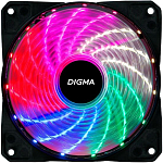 Вентилятор DIGMA DFAN-FRGB2 120x120x25mm 3-pin 4-pin (Molex)23dB 115gr LED Ret