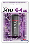 USB 64Gb MIREX KNIGHT  черный (ecopack)