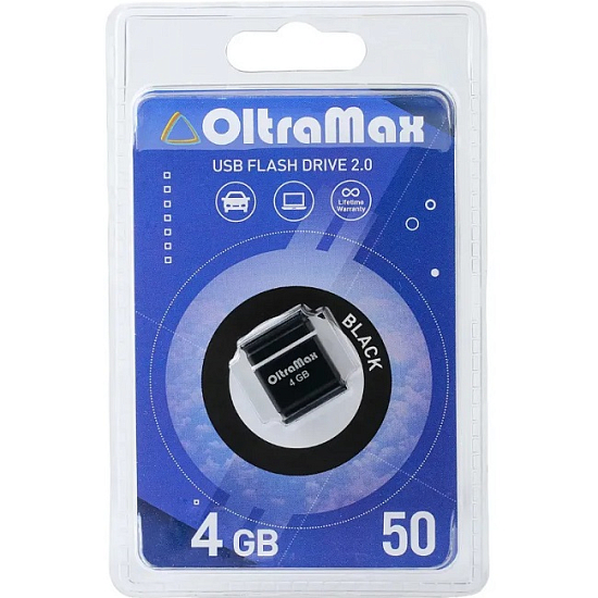 USB  4Gb OltraMax Drive 50 Mini series чёрный