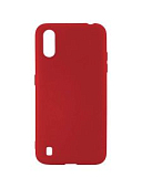 Задняя накладка ZIBELINO Soft Matte для Samsung Galaxy A01 красный