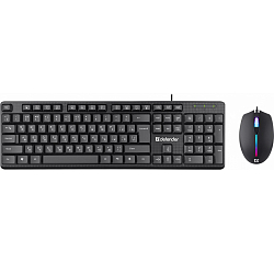 Клавиатура+Мышь DEFENDER Triumph C-991 RU, черный