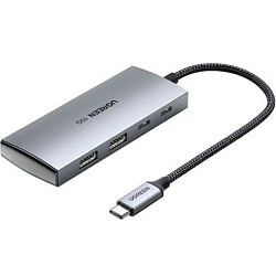 USB-Хаб UGREEN 4в1, 2Type-C 3.1, 2USB 3.1 (30758)