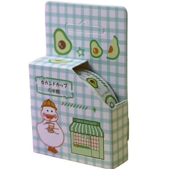 Декоративный скотч "Duck shopping"