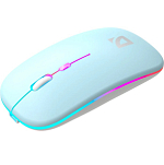 Мышь DEFENDER Coda MB-261 голубой,2.4ГГц+BT,радуж
