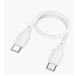 Кабель Type-C <--> Type-C  1м BOROFONE BX93 Super Power, белый, PD 100Вт