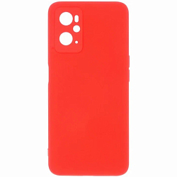 Силиконовый чехол SILICONE CASE для Realme 9i красный