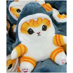 Мягкая игрушка Кот акула 18033-25