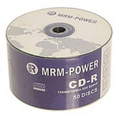 Диск CD-R MRM-POWER 700MB/80MIN (Bulk-50)
