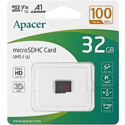 Micro SD 32Gb APACER UHS-I U1 R100 Class10 без адаптера