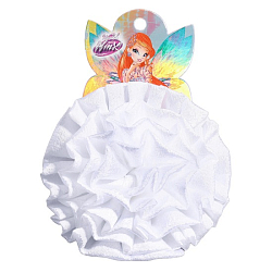 Бант для волос, ВИНКС, белый пышный, 11 см    4665759