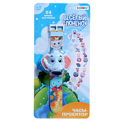 Часы-проектор «Слоник», свет 10093179