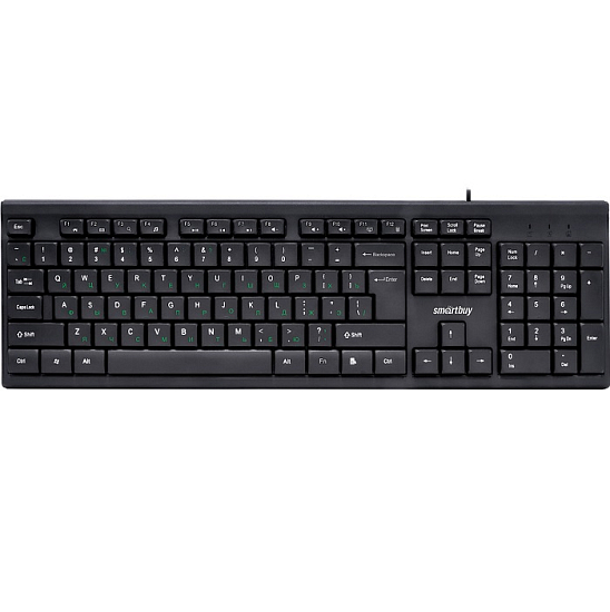 Клавиатура SMARTBUY ONE 114 USB черная (SBK-114U-K)