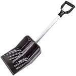 Лопата автомобильная поликарбонат 345*260*65см с черенком 60см г.Октябрьский М3496