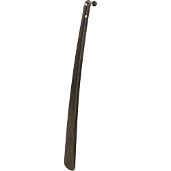 Ложка для обуви, 70 см, толщина 1,5 мм, бронзовая антик