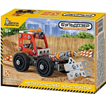 Конструктор металл 02135  Строительная техника Бульдозер