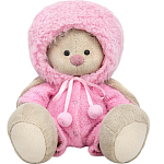 Мягкая игрушка Зайка Ми в меховой шапке и комбинезоне 23 см (SidM-687)