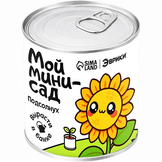 Набор для опытов ЭВРИКИ "Мой мини-сад", подсолнух   10931024