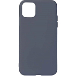 Силиконовый чехол СТР для iPhone 11 Pro темно-синий, матовый (серия Colors)