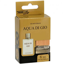 Ароматизатор PRIME CAR AQUA DI GIO деревянная бутылка