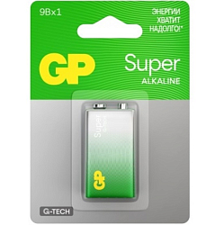 Элемент питания GP 6LR61 Super G-Tech BL-1 (604AA21-5CRSBC1 )