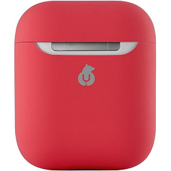 Силиконовый чехол UBEAR для AirPods красный (CS54RR12-AP)