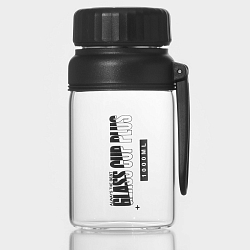 Бутылка для воды стеклянная «Спорт», 1 л, 10×21 см