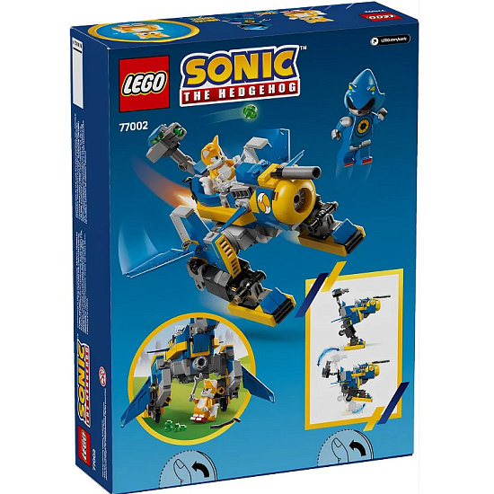 Конструктор LEGO SONIC 77002 Циклон против Метал Соника