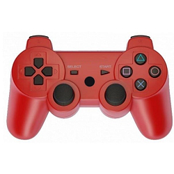 Геймпад БП для SONY PS3 Dual Shock Red (не оригинал)