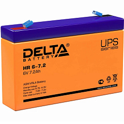 Батарея Delta HR 6-7.2 (7.2 А\ч, 6В)