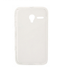 Силиконовый чехол KISSWILL для ALCATEL Pixi 4 (3.5) прозрачно-черный