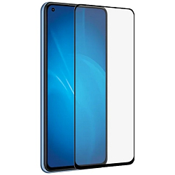 Противоударное стекло DF для Xiaomi Mi 11 Lite DF xiColor-87 (black)