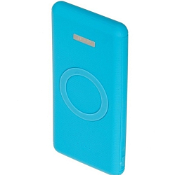 Внешний АКБ BURO BPQ10F (10000mAh) 3A QC PD синий (BPQ10F18PBL)
