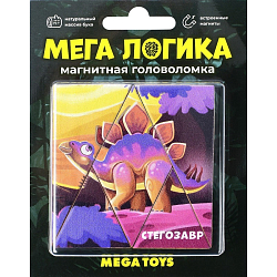 Магнитная головоломка «Стегозавр» по системе раннего развития Никитина