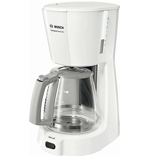 Кофеварка капельная BOSCH TKA3A031 1100Вт белый