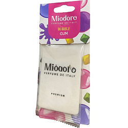 Ароматизатор MIODORE - BUBBLE GUM (подвесной картонный)