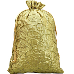 Мешочек подарочный парча «С Новым годом», 20×30 см ± 1.5 см 9717577