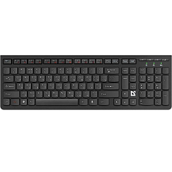 Клавиатура БП DEFENDER UltraMate SM-535 RU черная