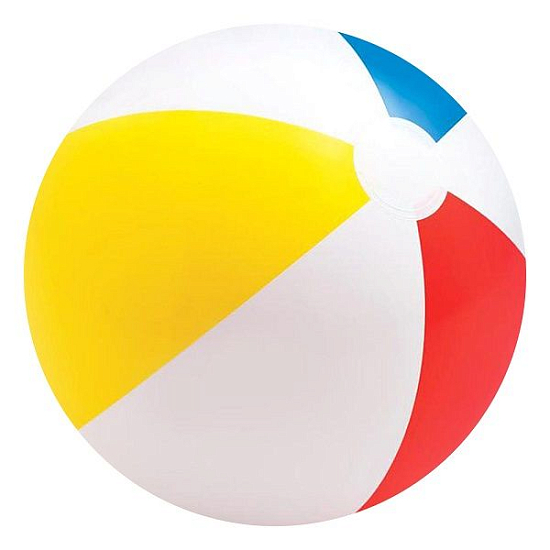 Мяч пляжный INTEX Цветной d=51 см, от 3 лет, 59020NP 