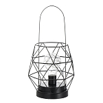 Ночник "Фонарь" LED от батареек ААА чёрный 14х14х27 см RISALUX  9364284