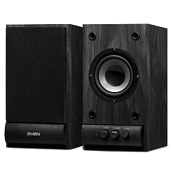 Колонки 2.0 SVEN SPS-608, черный (2*3Вт)