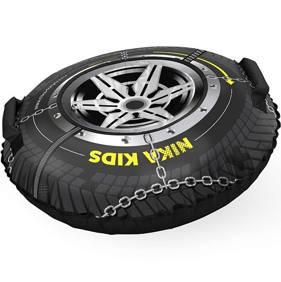 Тюбинг NIKA ТБ8К-85/КЛ "колесо" с круговым дизайном 